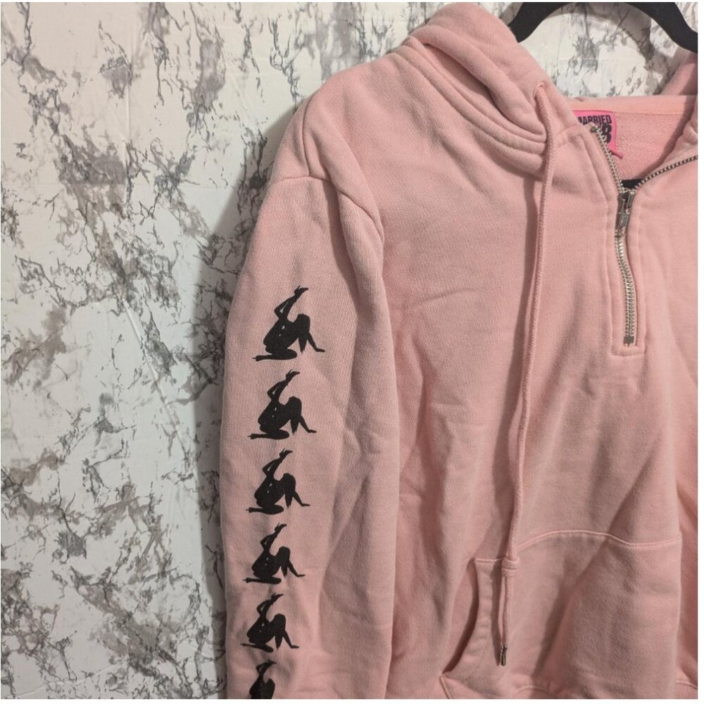 Penthouse x The Married to the Mob Dancer Zip Jacket hood